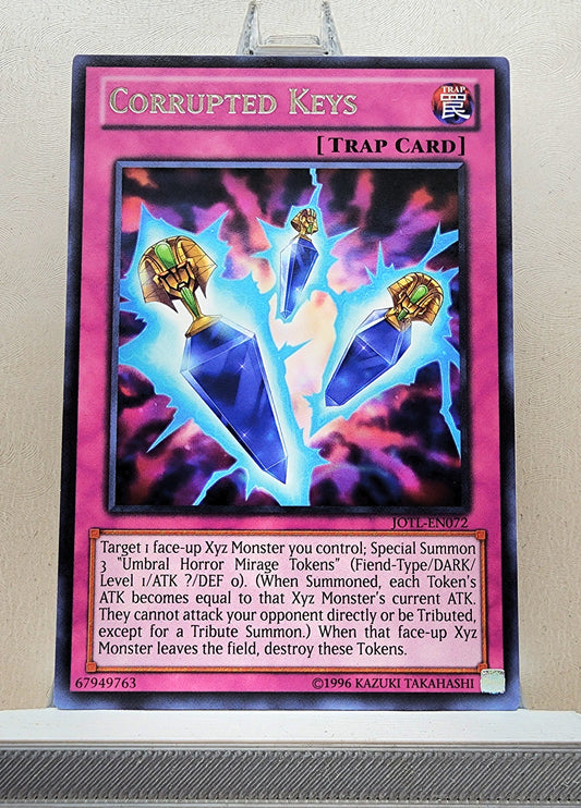 Yugioh! 1x Corrupted Keys (JOTL - Rare) Unli Edition