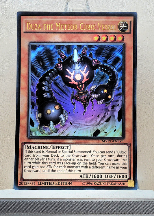 Yugioh! 1x Duza the Meteor Cubic Vessel (MVP1 - Ultra Rare) Limited Edition