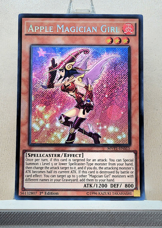 Yugioh! 1x Apple Magician Girl (MVP1 - Secret Rare) 1st Edition