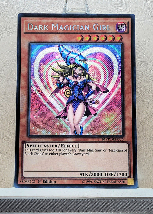 Yugioh! 1x Dark Magician Girl (MVP1 - Secret Rare) 1st Edition