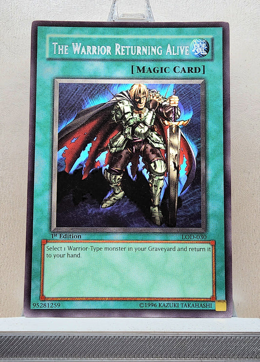 Yugioh! 1x The Warrior Returning Alive (LOD - Rare) 1st Edition