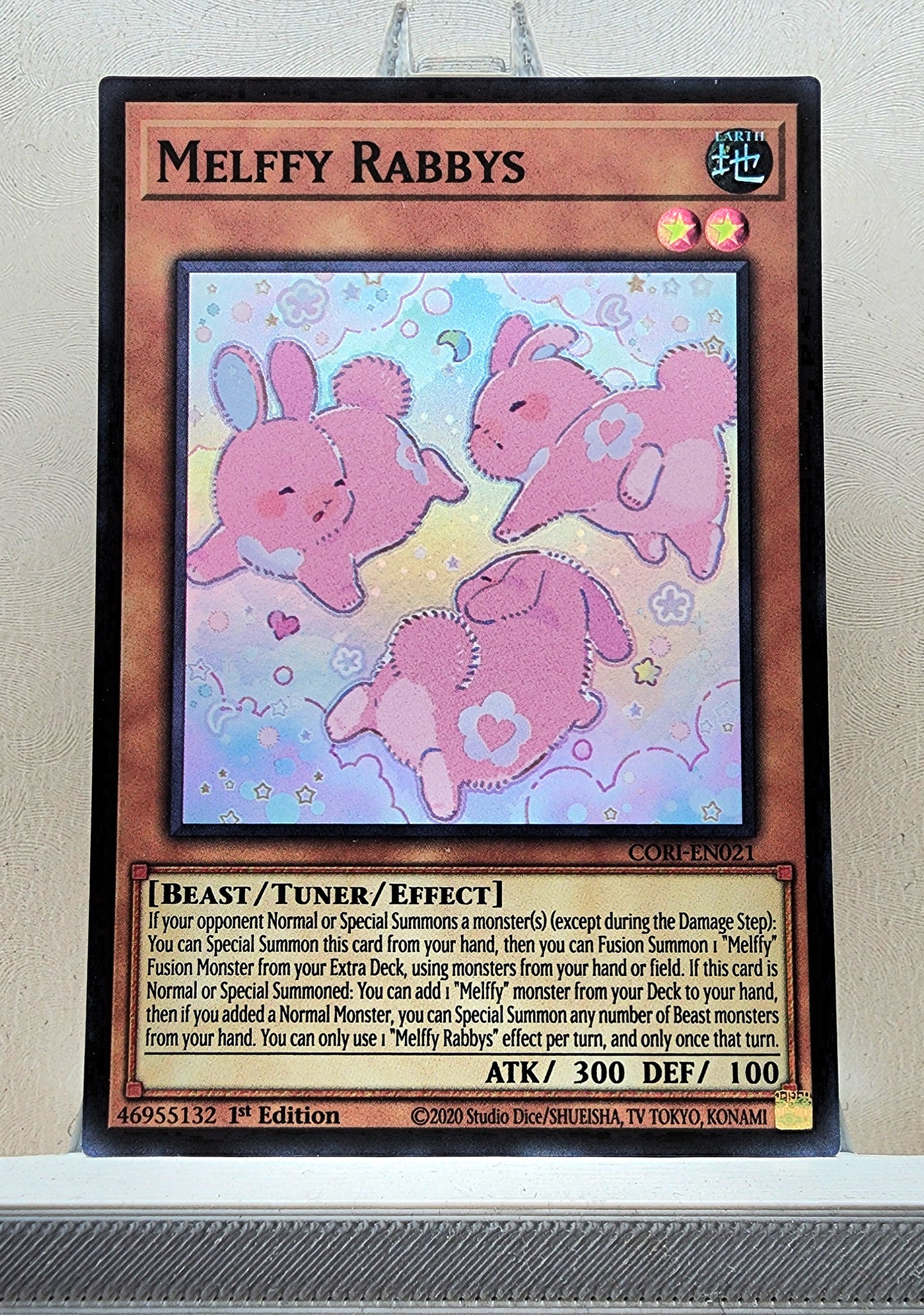 Yugioh! 1x Melffy Rabbys (CORI - Super Rare) 1st Edition