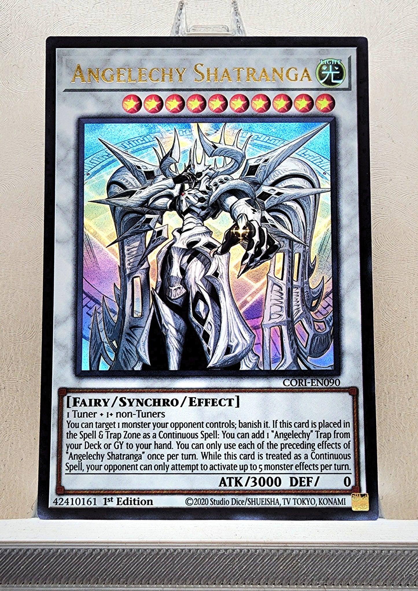 Yugioh! 1x Angelechy Shatranga (CORI - Ultra Rare) 1st Edition
