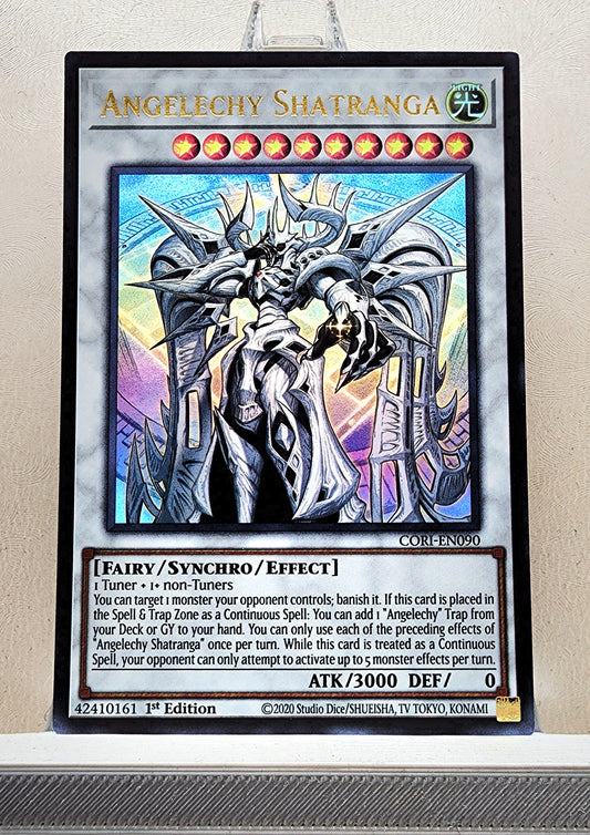 Yugioh! 1x Angelechy Shatranga (CORI - Ultra Rare) 1st Edition