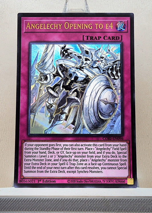 Yugioh! 1x Angelechy Opening to e4 (CORI - Ultra Rare) 1st Edition