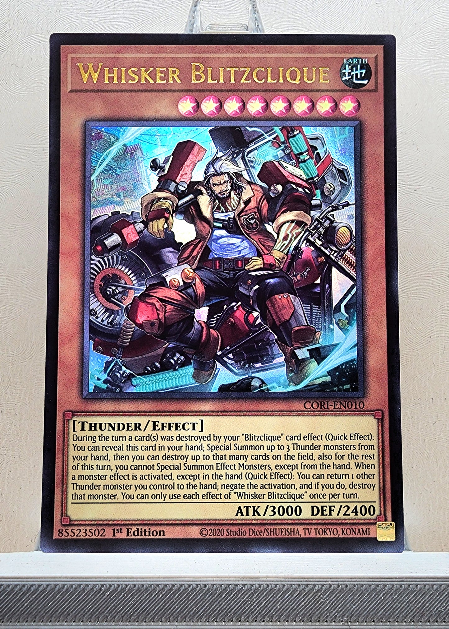 Yugioh! 1x Whisker Blitzclique (CORI - Ultra Rare) 1st Edition
