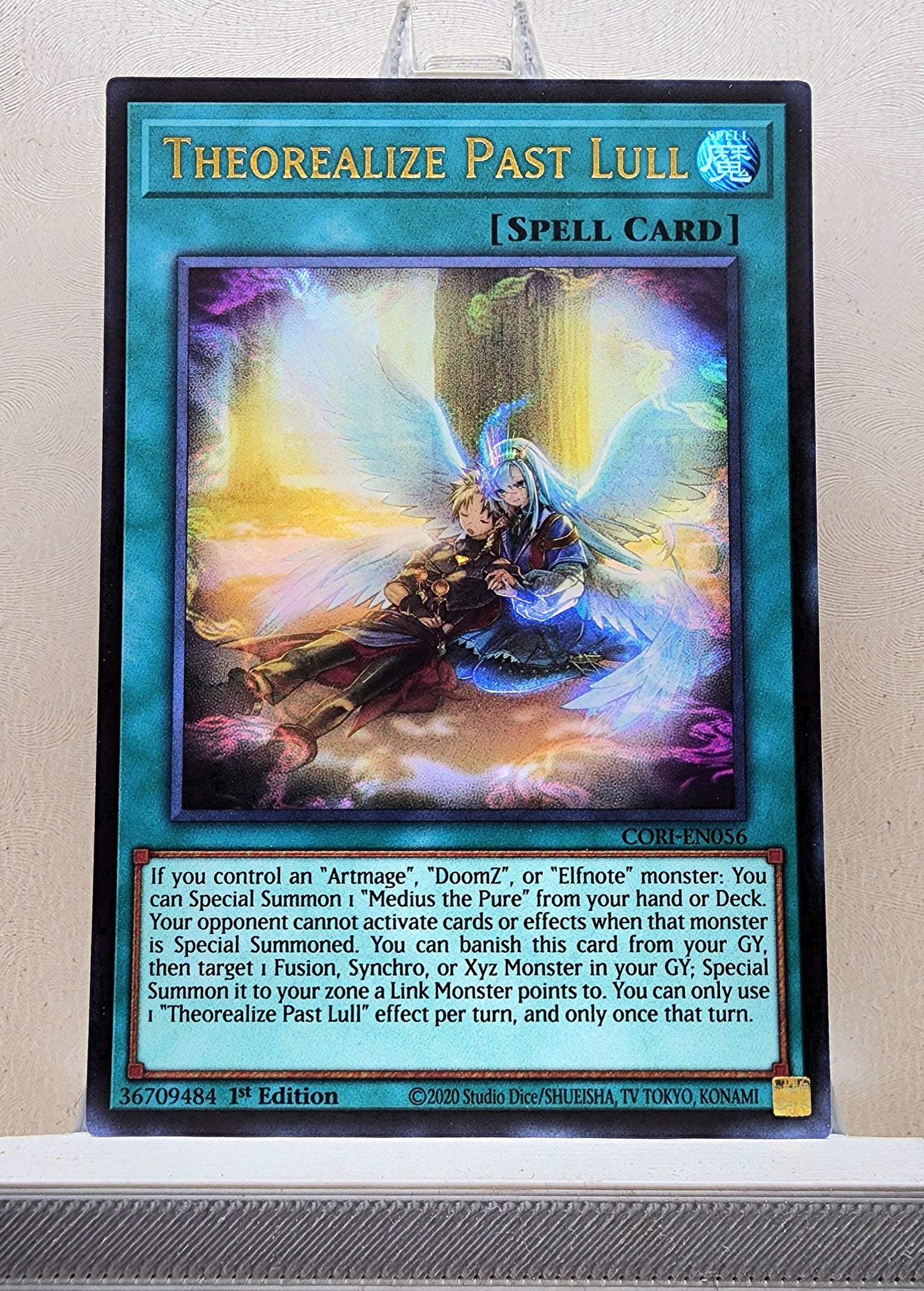 Yugioh! 1x Theorealize Past Lull (CORI - Ultra Rare) 1st Edition
