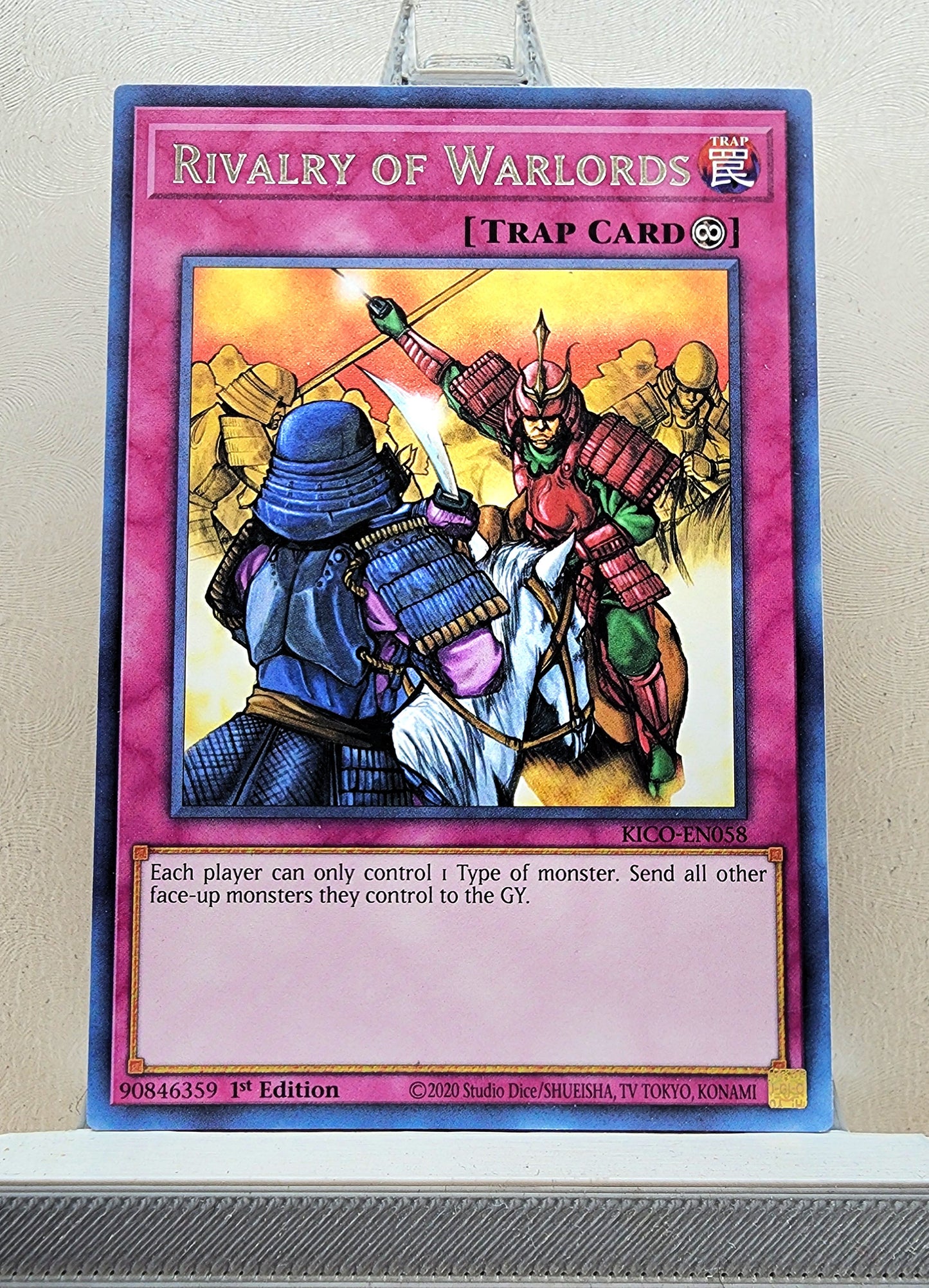 Yugioh! King's Court Singles (KICO - Rare) 1st Edition