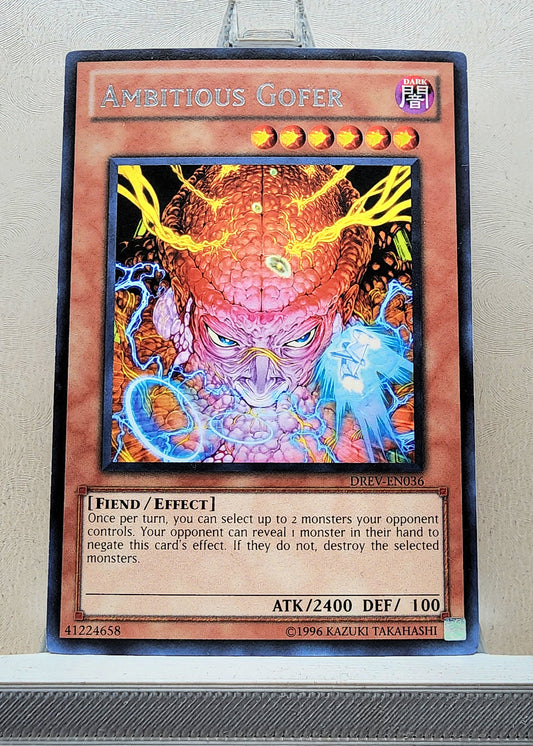 Yugioh! 1x Ambitious Gofer (DREV - Rare) Unli Edition