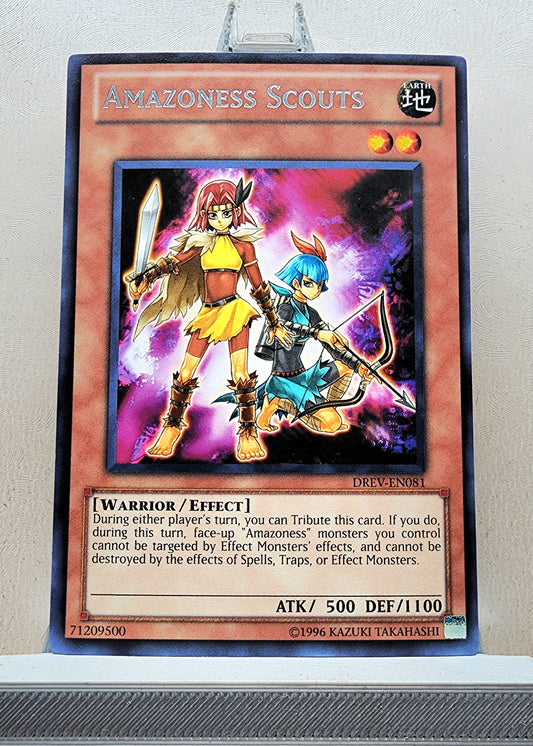 Yugioh! 1x Amazoness Scouts (DREV - Rare) Unli Edition