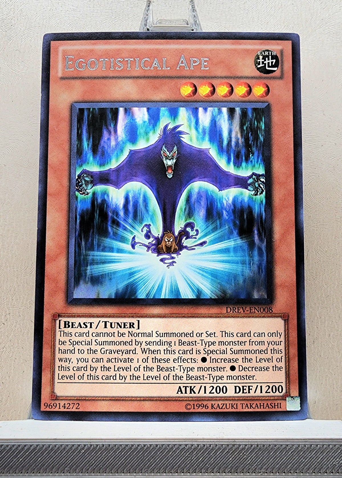 Yugioh! 1x Egotistical Ape (DREV - Rare) Unli Edition