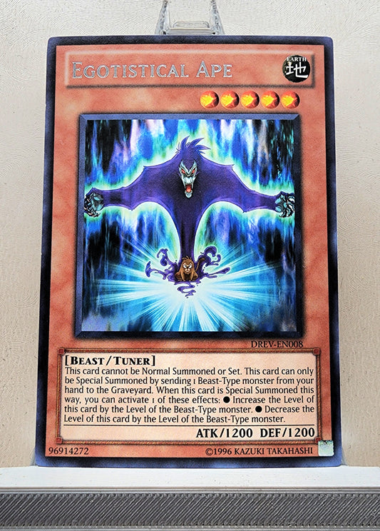 Yugioh! 1x Egotistical Ape (DREV - Rare) Unli Edition
