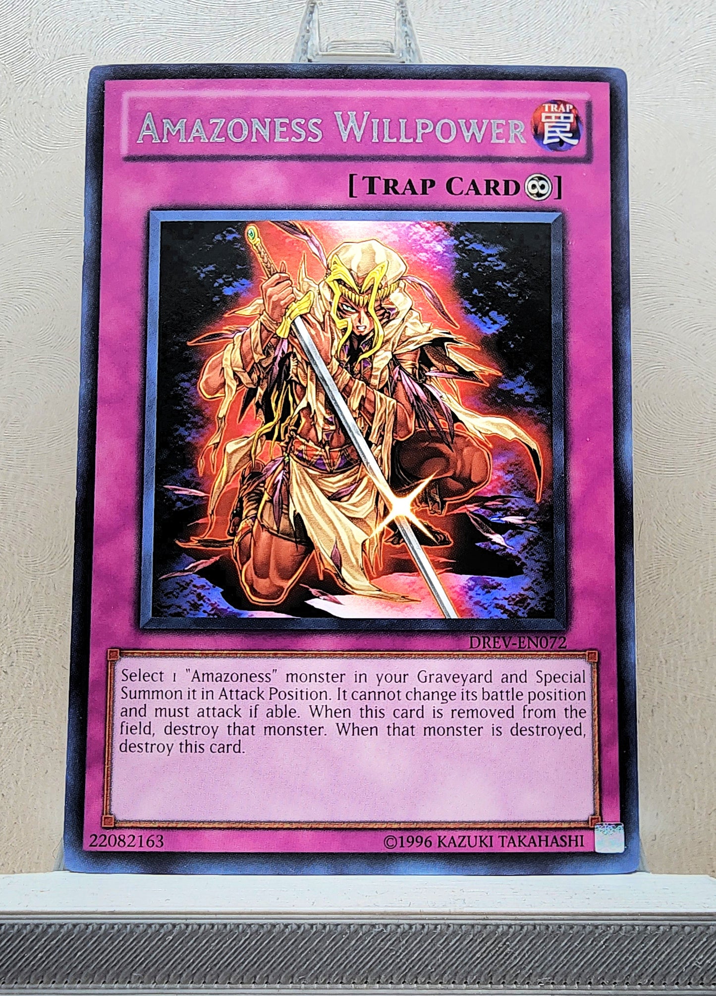 Yugioh! 1x Amazoness Willpower (DREV - Rare) Unli Edition
