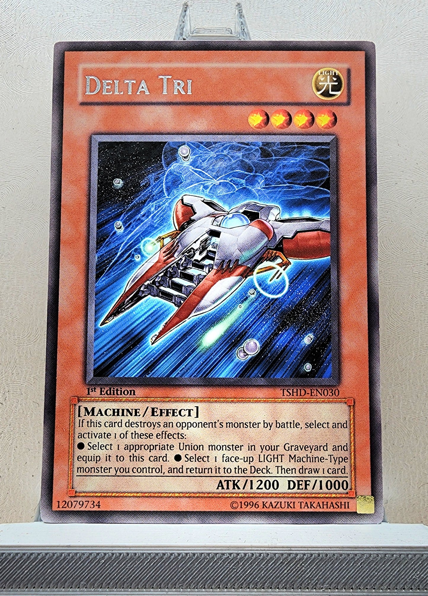 Yugioh! 1x Delta Tri (TSHD - Rare) 1st/Unli Edition