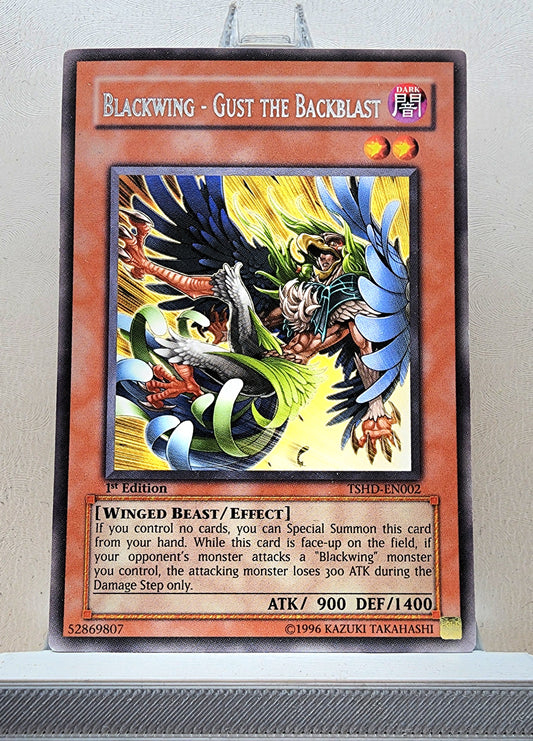 Yugioh! 1x Blackwing - Gust the Backblast (TSHD - Rare) 1st Edition