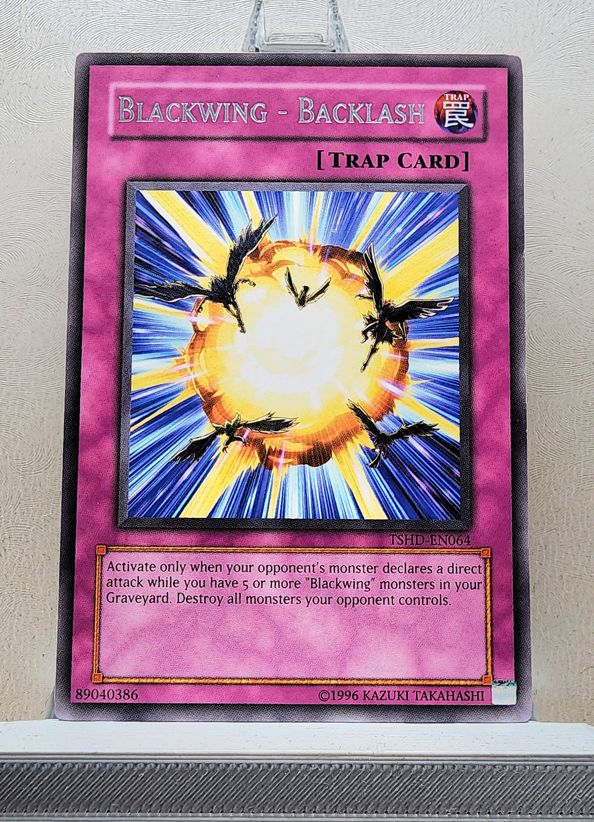 Yugioh! 1x Blackwing - Backlash (TSHD - Rare) 1st/Unli Edition