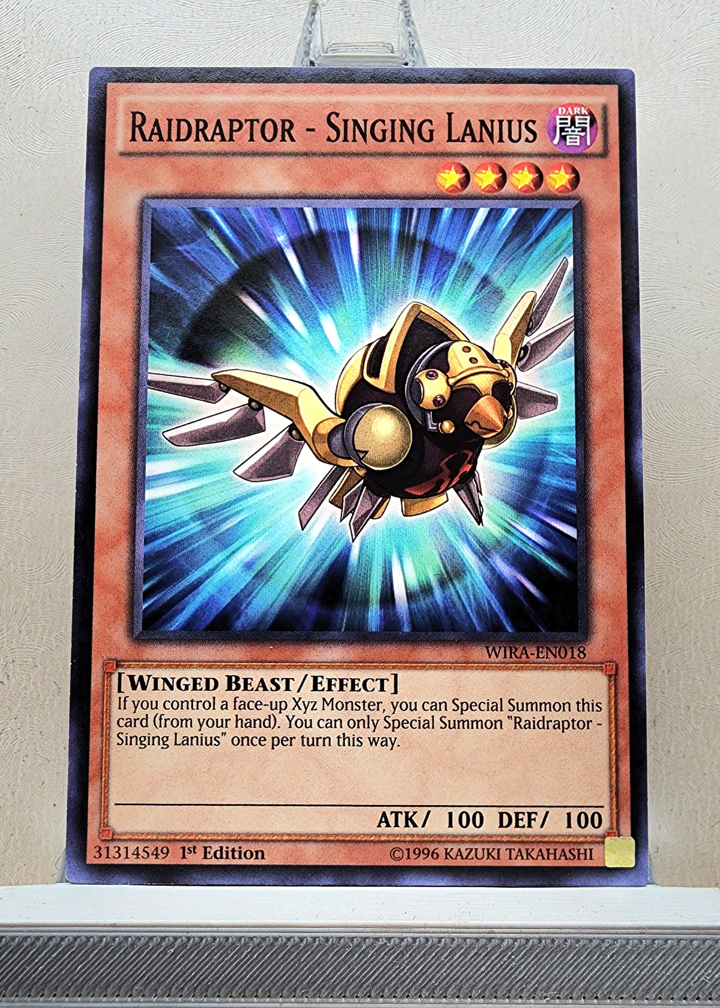 Yugioh! Wing Raiders Singles (WIRA - Common) 1st Edition