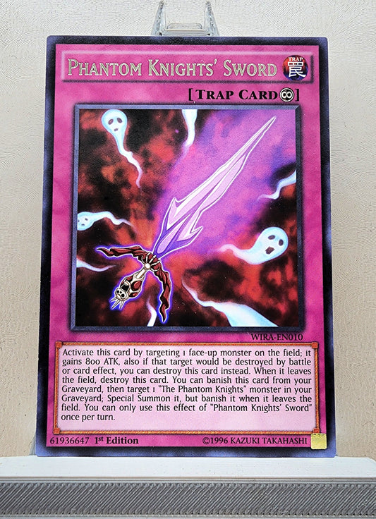 Yugioh! 1x Phantom Knights Sword (WIRA - Rare) 1st Edition