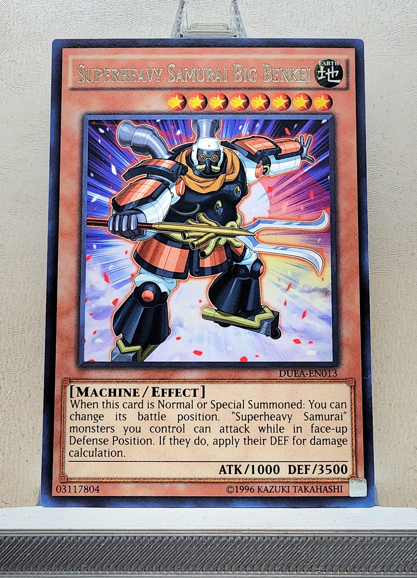 Yugioh! 1x Superheavy Samurai Big Benkei (DUEA - Rare) Unli Edition