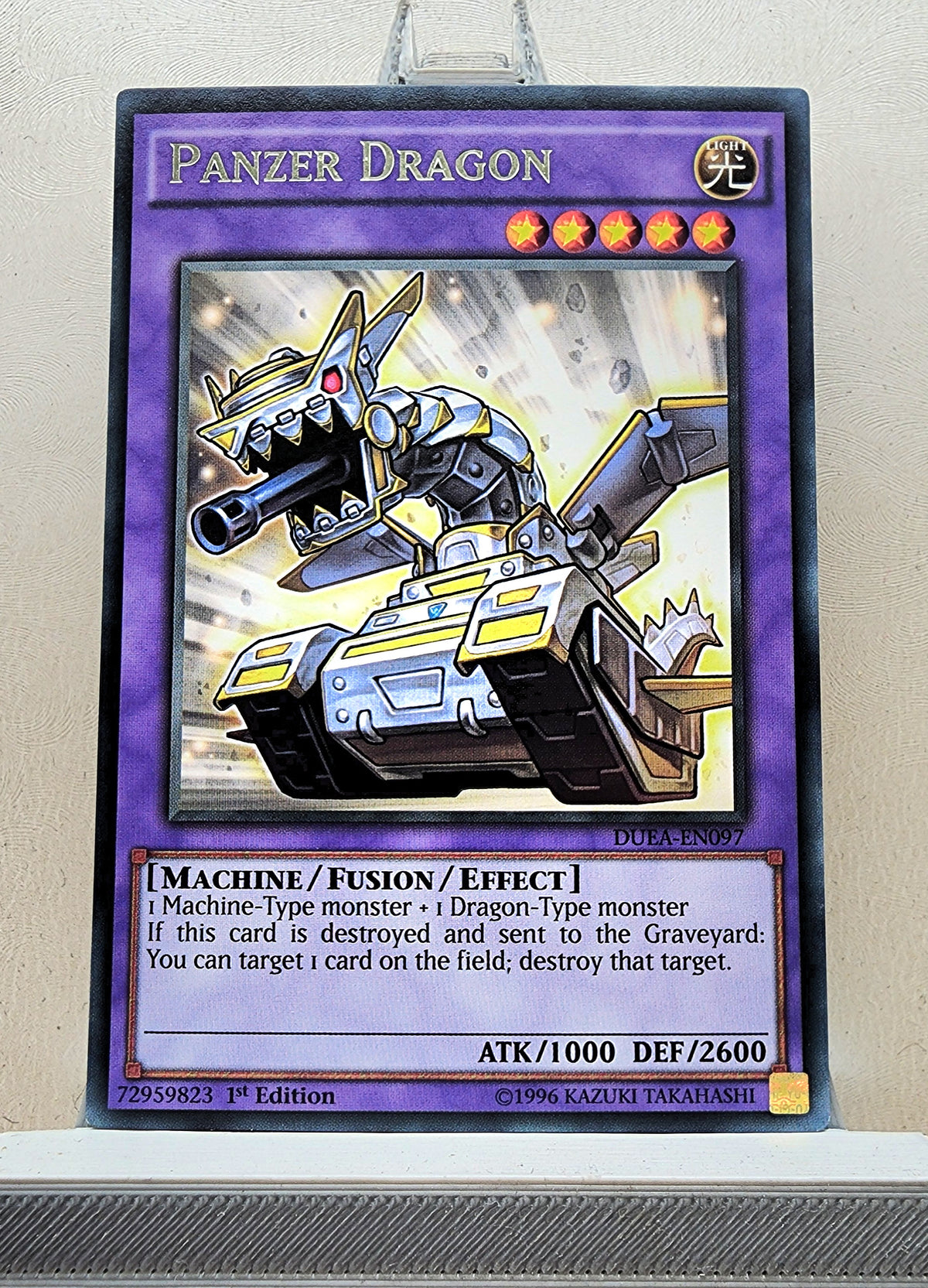 Yugioh! 1x Panzer Dragon (DUEA - Rare) 1st Edition