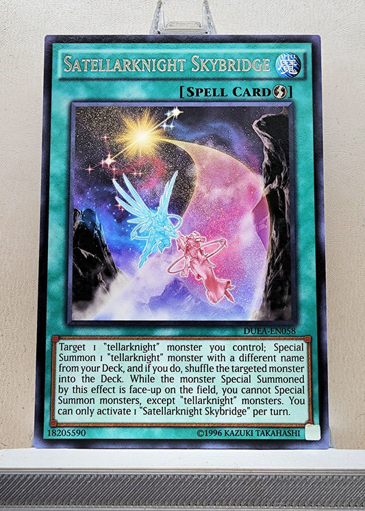 Yugioh! 1x Satellarknight Skybridge (DUEA - Rare) Unli Edition