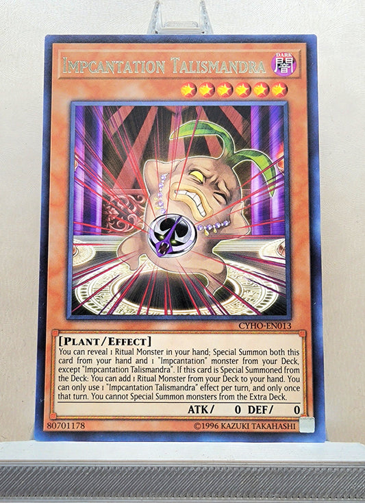 Yugioh! 1x Impcantation Talismandra (CYHO - Rare) 1st/Unli Edition