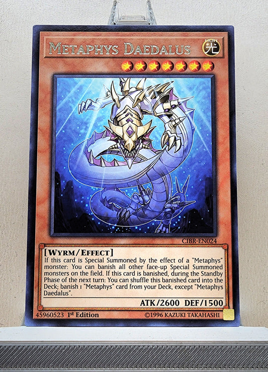 Yugioh! 1x Metaphys Daedalus (CIBR - Rare) 1st Edition