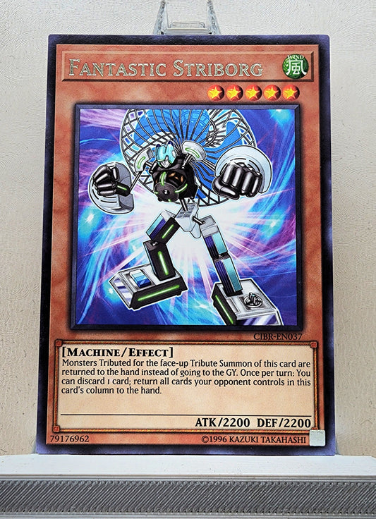 Yugioh! 1x Fantastic Striborg (CIBR - Rare) 1st/Unli Edition