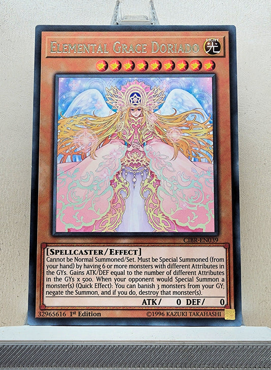 Yugioh! 1x Elemental Grace Doriado (CIBR - Rare) 1st Edition