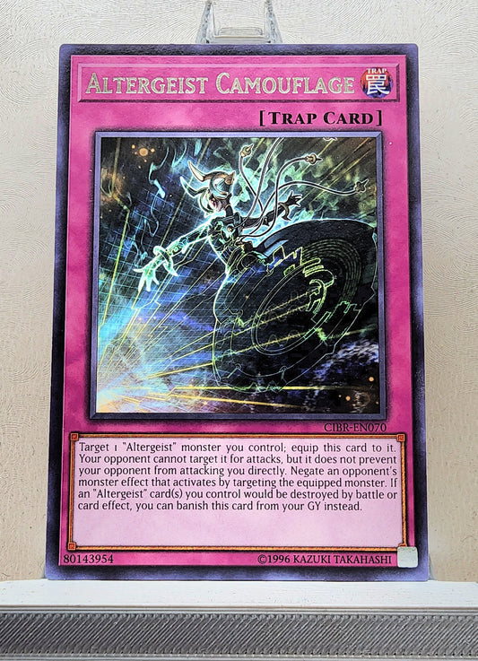 Yugioh! 1x Altergeist Camouflage (CIBR - Rare) 1st/Unli Edition