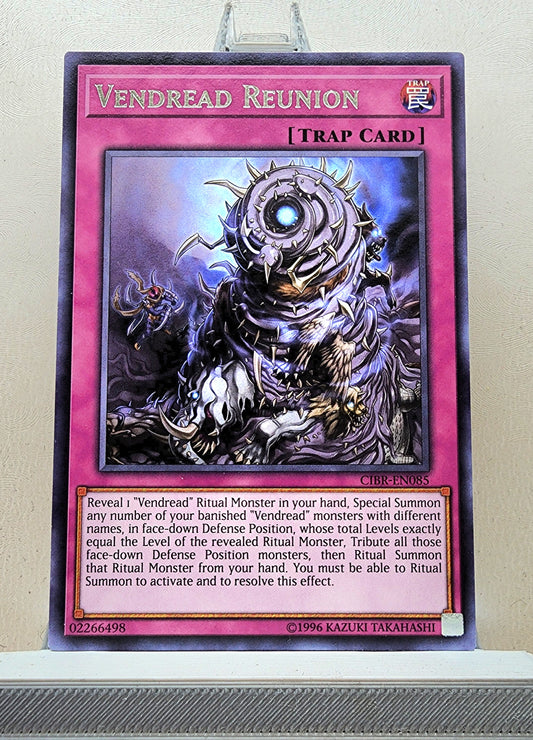 Yugioh! 1x Vendread Reunion (CIBR - Rare) Unli Edition