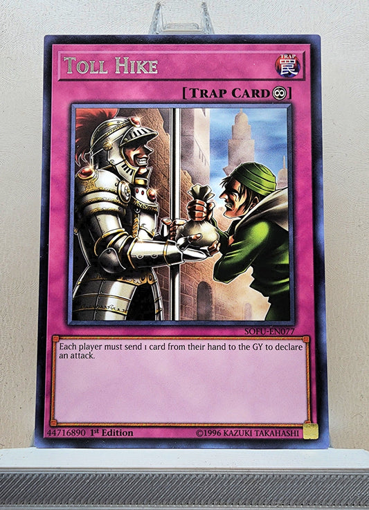 Yugioh! 1x Toll Hike (SOFU - Rare) 1st/Unli Edition