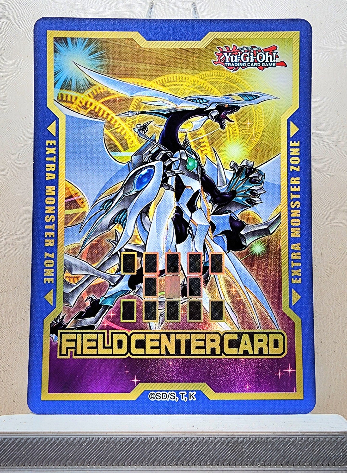 Yugioh! 1x Cosmic Quasar Dragon Field Center Card (Holo)