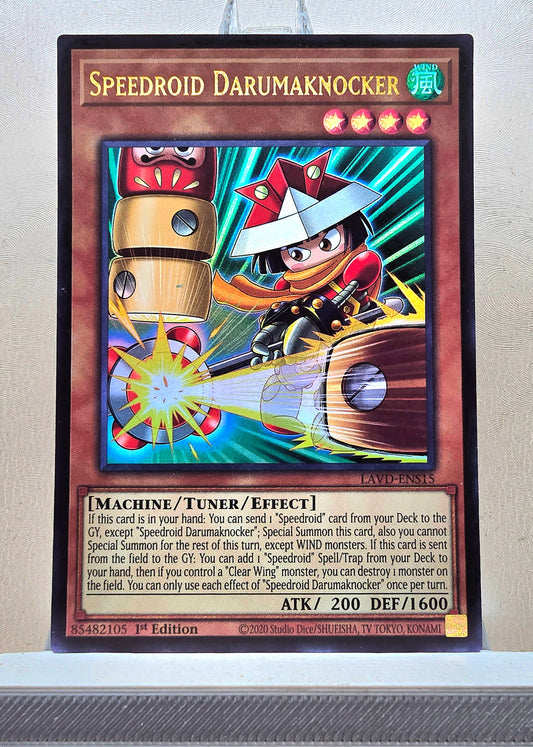 Yugioh! 1x Speedroid Darumaknocker (LAVD - Ultra Rare) 1st Edition