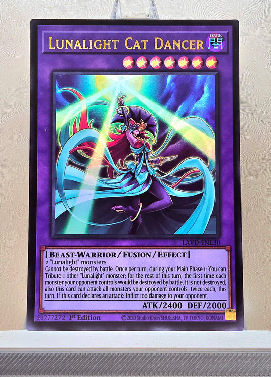 Yugioh! 1x Lunalight Cat Dancer (LAVD - Ultra Rare) 1st Edition