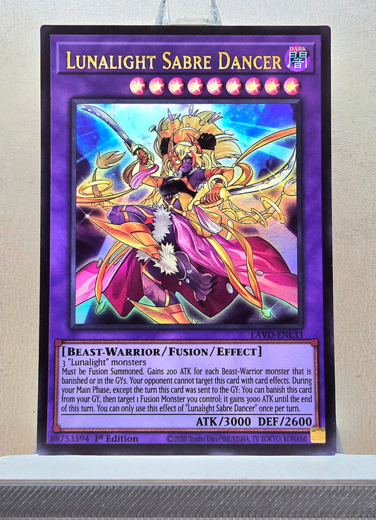 Yugioh! 1x Lunalight Sabre Dancer (LAVD - Ultra Rare) 1st Edition