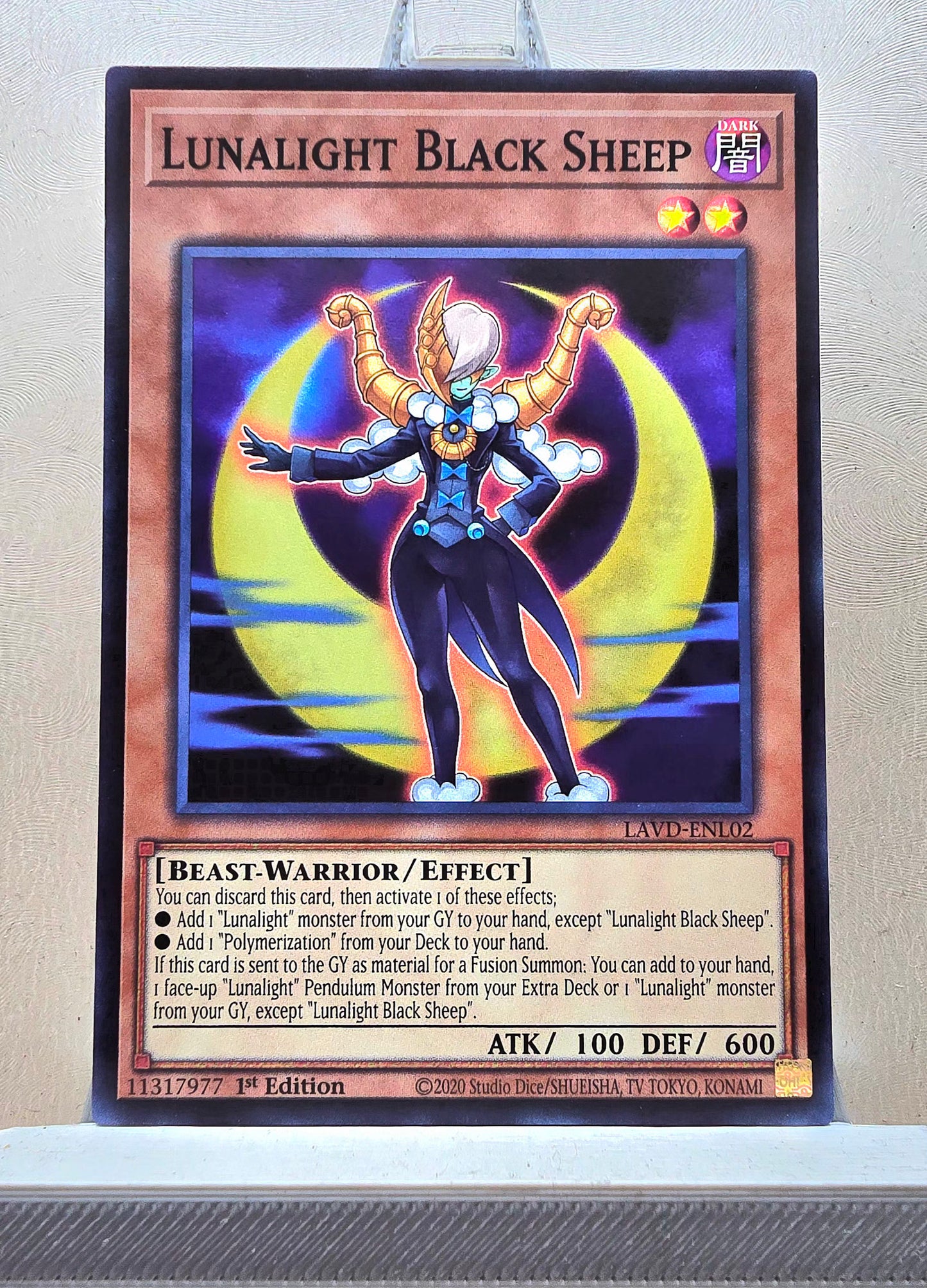 Yugioh! Legendary Arc V Decks: Lunalight Deck Singles (LAVD - Common) 1st Edition