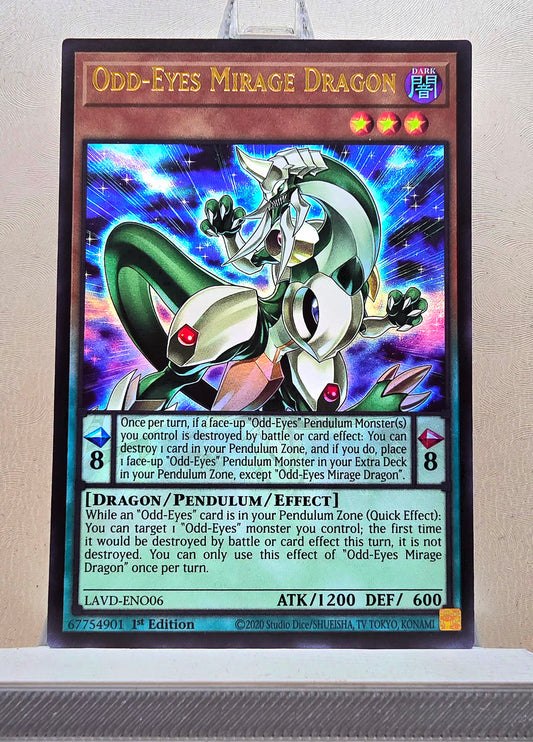Yugioh! 1x Odd-Eyes Mirage Dragon (LAVD - Ultra Rare) 1st Edition