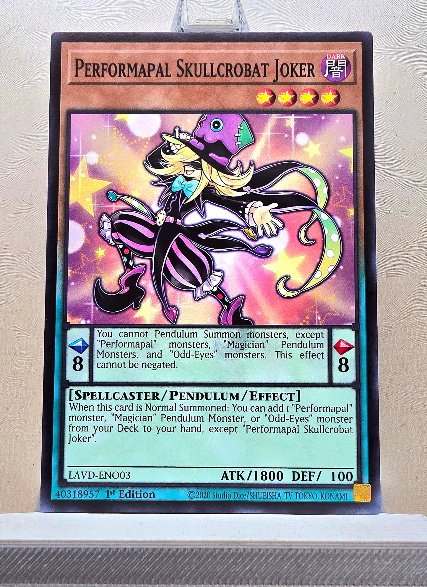 Yugioh! Legendary Arc V Decks: Odd Eyes Deck Singles (LAVD - Common) 1st Edition