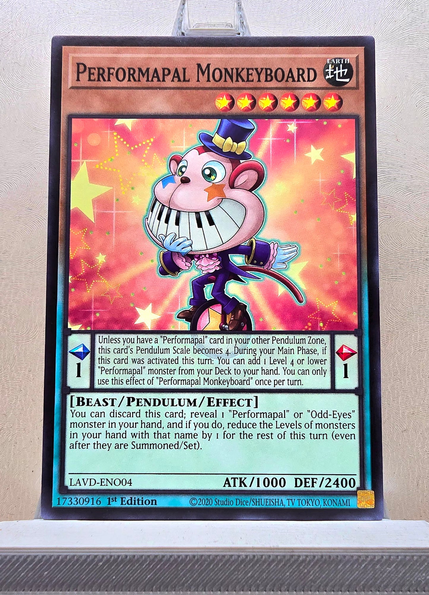 Yugioh! Legendary Arc V Decks: Odd Eyes Deck Singles (LAVD - Common) 1st Edition