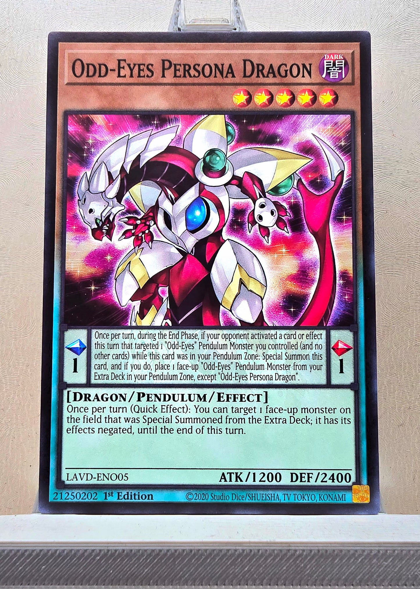 Yugioh! Legendary Arc V Decks: Odd Eyes Deck Singles (LAVD - Common) 1st Edition
