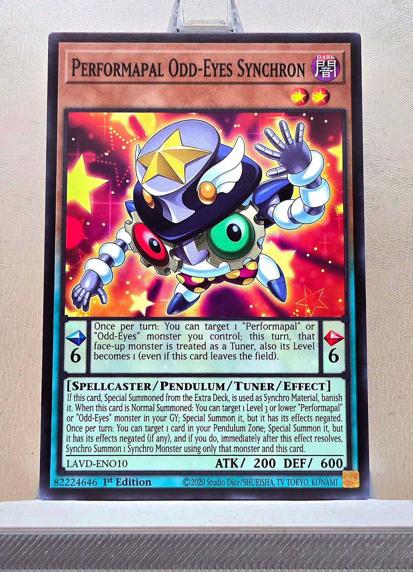 Yugioh! Legendary Arc V Decks: Odd Eyes Deck Singles (LAVD - Common) 1st Edition