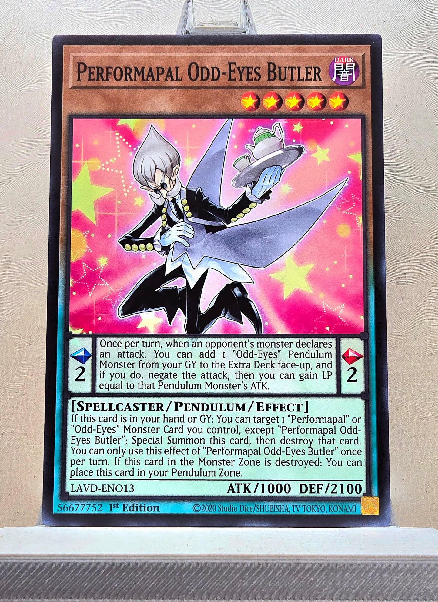 Yugioh! Legendary Arc V Decks: Odd Eyes Deck Singles (LAVD - Common) 1st Edition