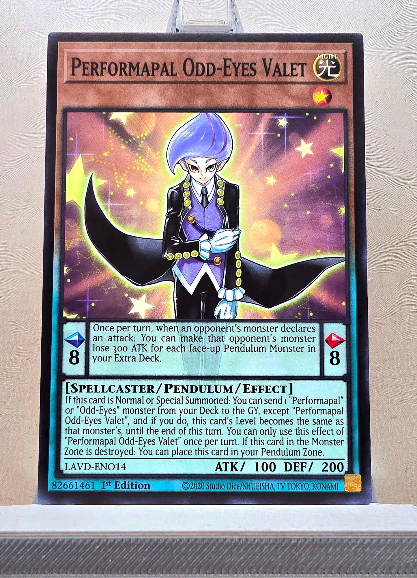 Yugioh! Legendary Arc V Decks: Odd Eyes Deck Singles (LAVD - Common) 1st Edition