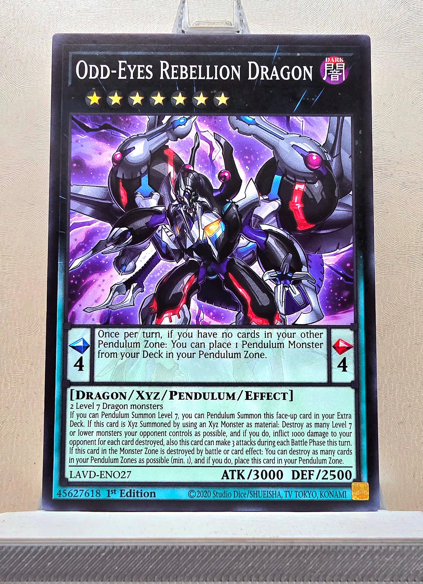Yugioh! Legendary Arc V Decks: Odd Eyes Deck Singles (LAVD - Common) 1st Edition