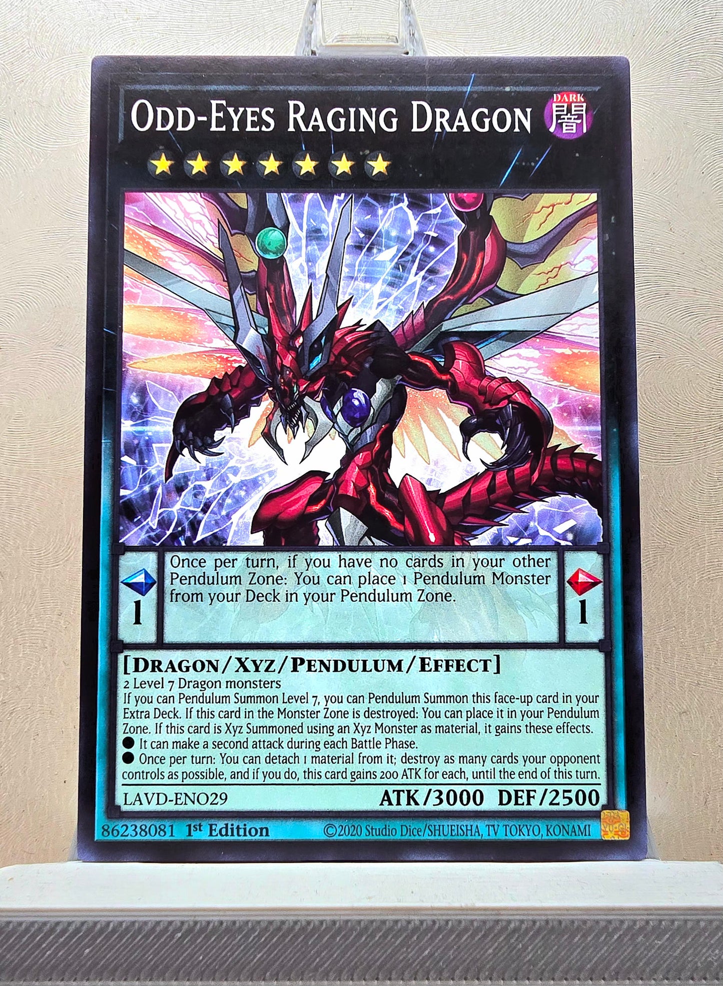 Yugioh! Legendary Arc V Decks: Odd Eyes Deck Singles (LAVD - Common) 1st Edition