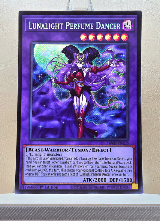 Yugioh! 1x Lunalight Perfume Dancer (LAVD - Secret Rare) 1st Edition