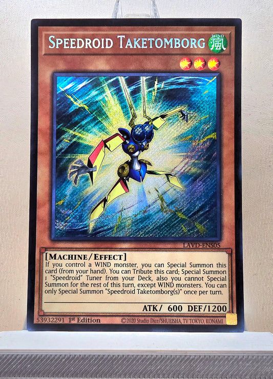 Yugioh! 1x Speedroid Taketomborg (LAVD - Secret Rare) 1st Edition