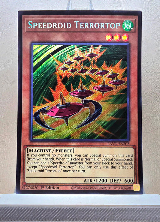 Yugioh! 1x Speedroid Terrortop (LAVD - Secret Rare) 1st Edition