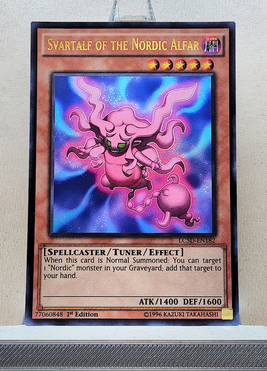 Yugioh! 1x Svartalf of the Nordic Alfar (LC5D - Ultra Rare) 1st Edition